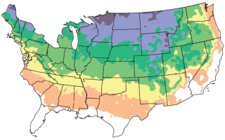 Hardiness Zone Map